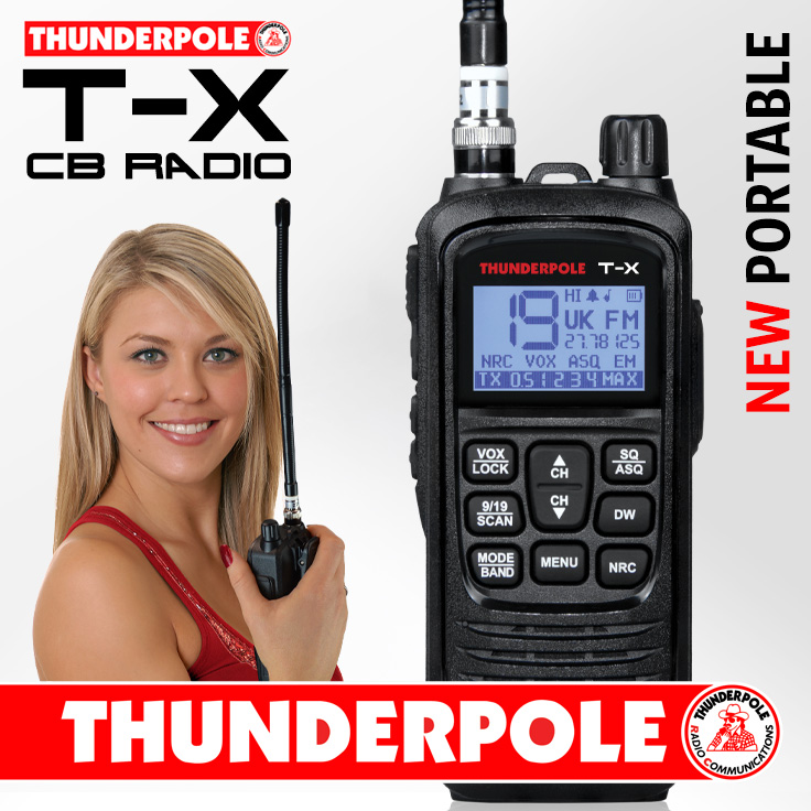 Thunderpole T-X Hand Portable CB Radio Review 